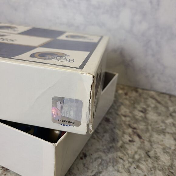 Vintage ST. LOUIS RAMS vs 49ers Checkers Game Set Rare! - Picture 3 of 16